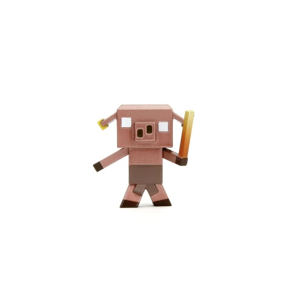 Figurina metalica, Jada, Minecraft, Piglin Blaze Runt, 6,5 cm
