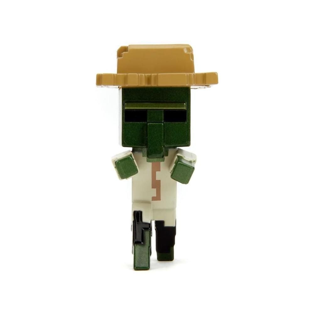 Figurina metalica, Jada, Minecraft, Zombie, 6,5 cm