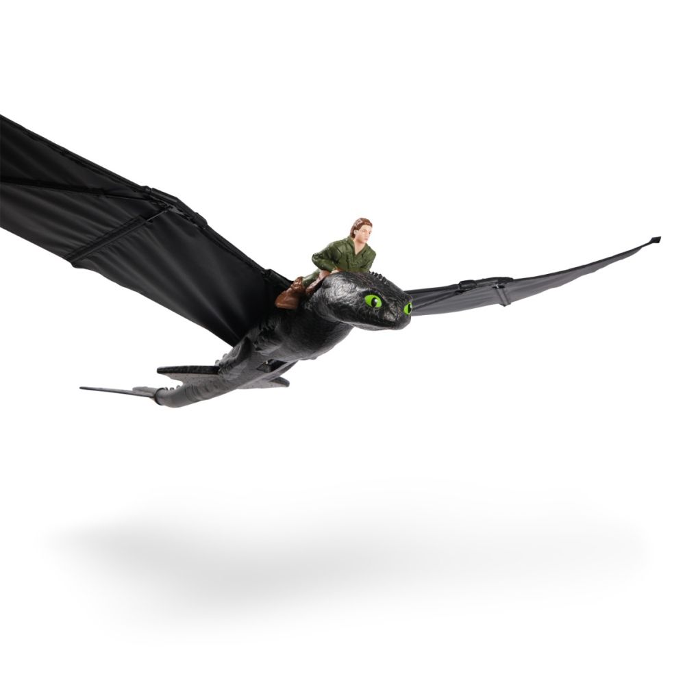 Figurina zburatoare cu radiocomanda, DreamWorks Dragons, Toothless, 6074369