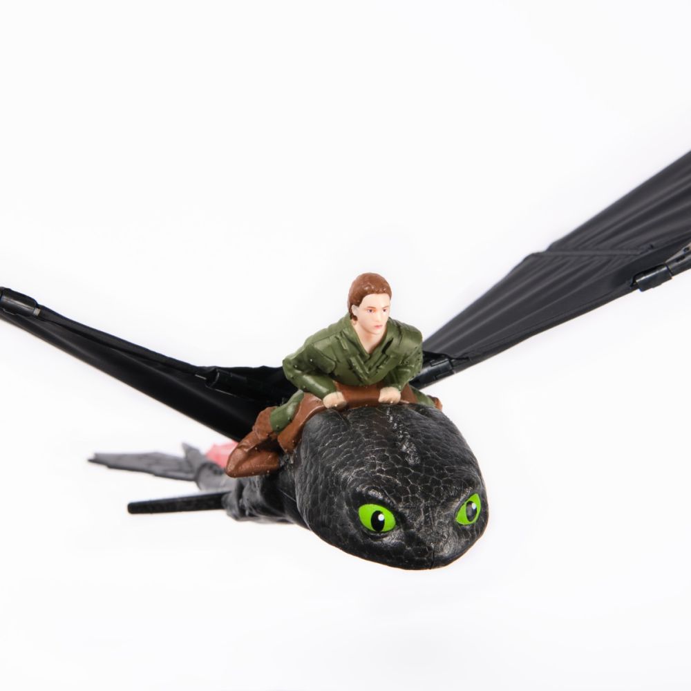 Figurina zburatoare cu radiocomanda, DreamWorks Dragons, Toothless, 6074369