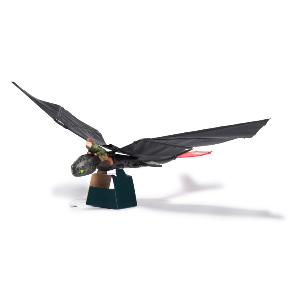 Figurina zburatoare cu radiocomanda, DreamWorks Dragons, Toothless