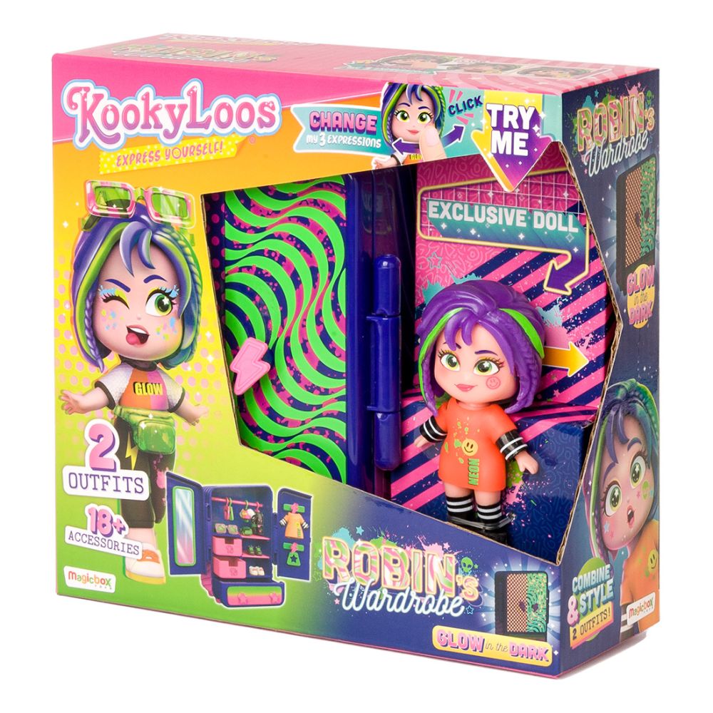 Set de joaca, Kookyloos, Dressingul lui Robin