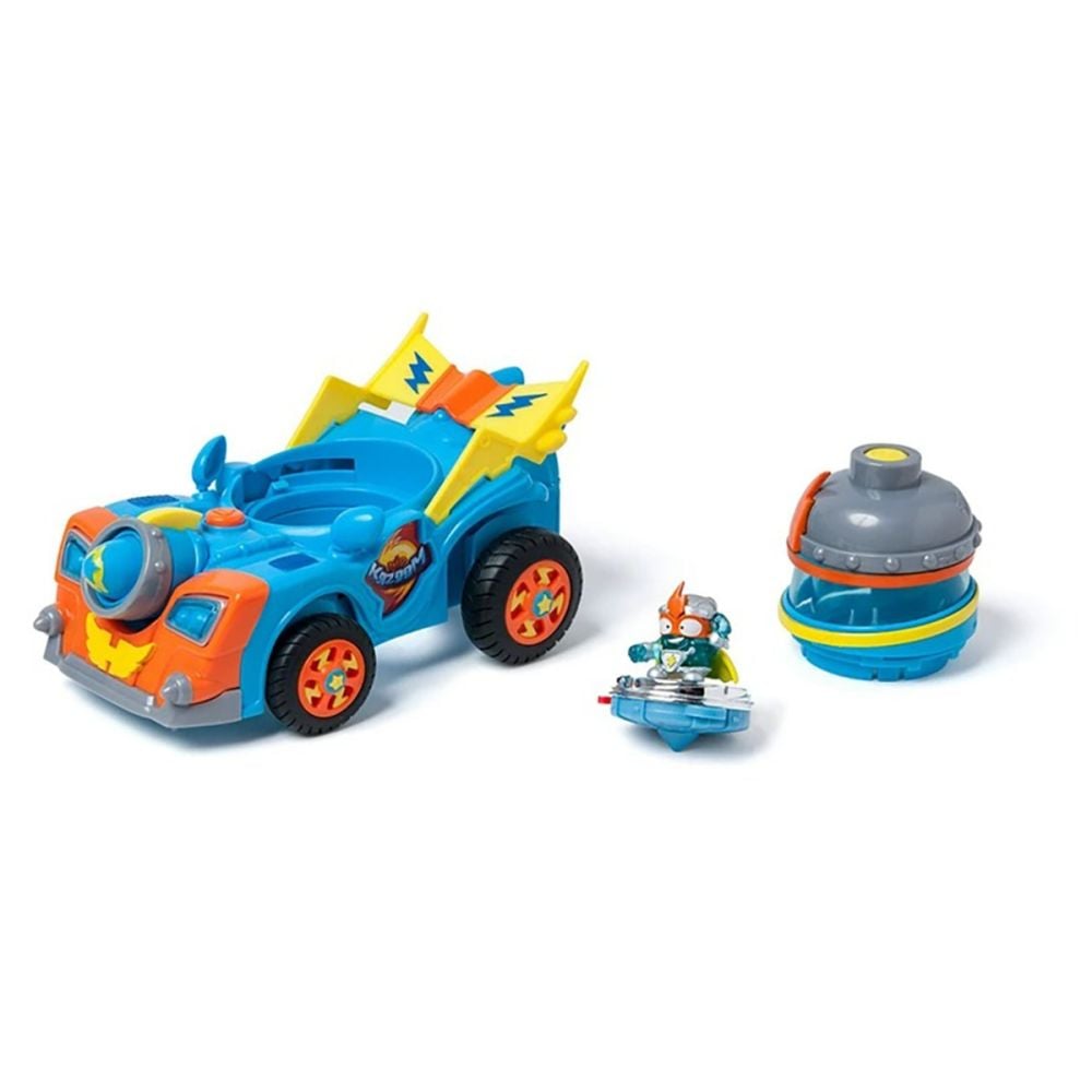 Vehicul Kazoom Racer cu figurina, SuperThings