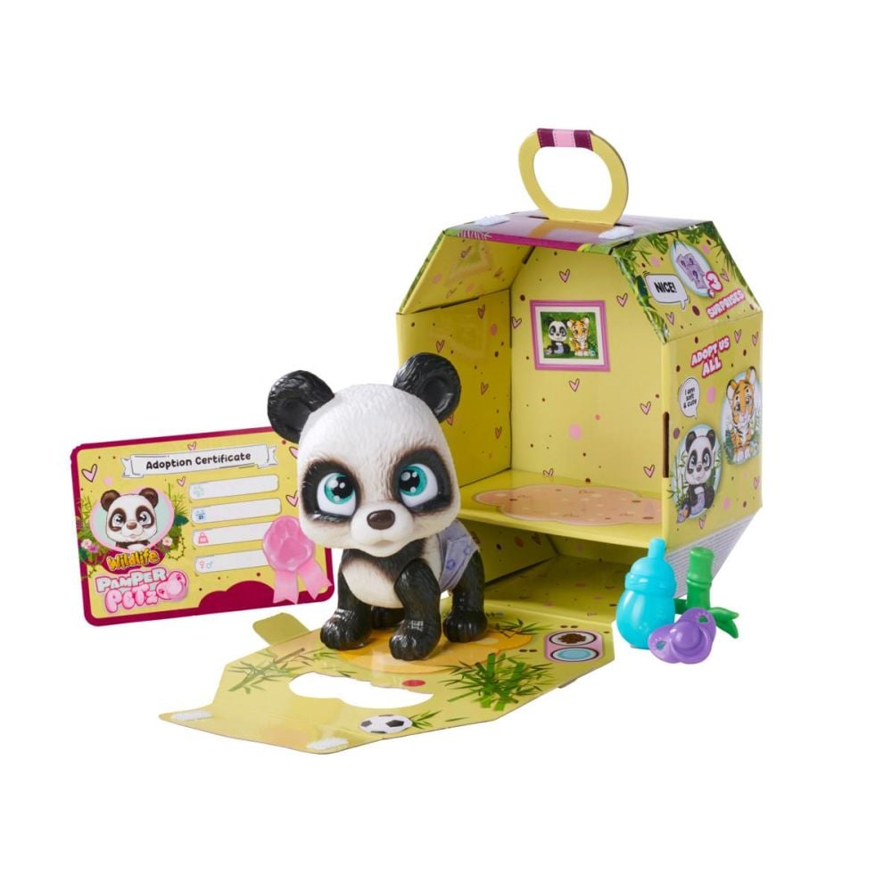 Panda cu accesorii, Simba, Wildlife, Pamper Petz | Noriel