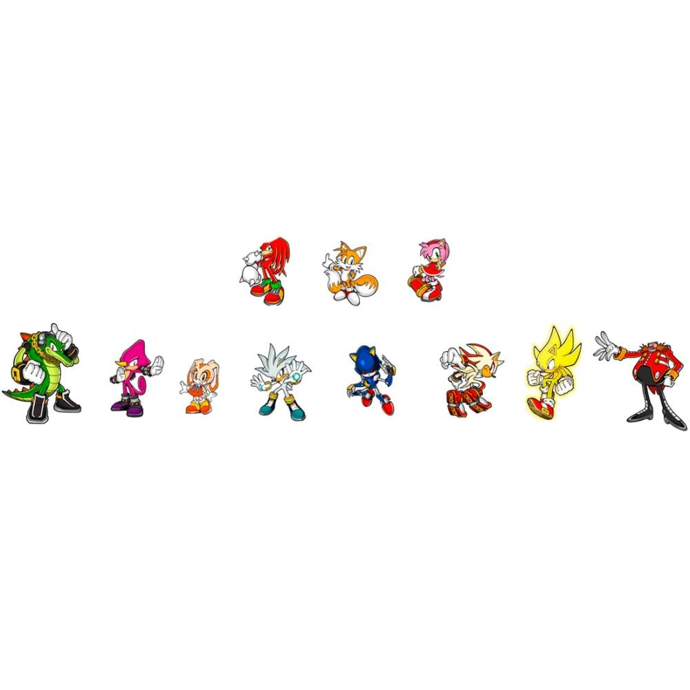 Figurina metalica, surpriza, Jada, Sonic, 4 cm