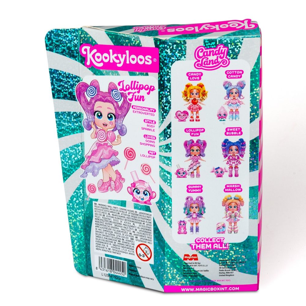 Papusa Kookyloos, Candy Land, Lollipop Fun
