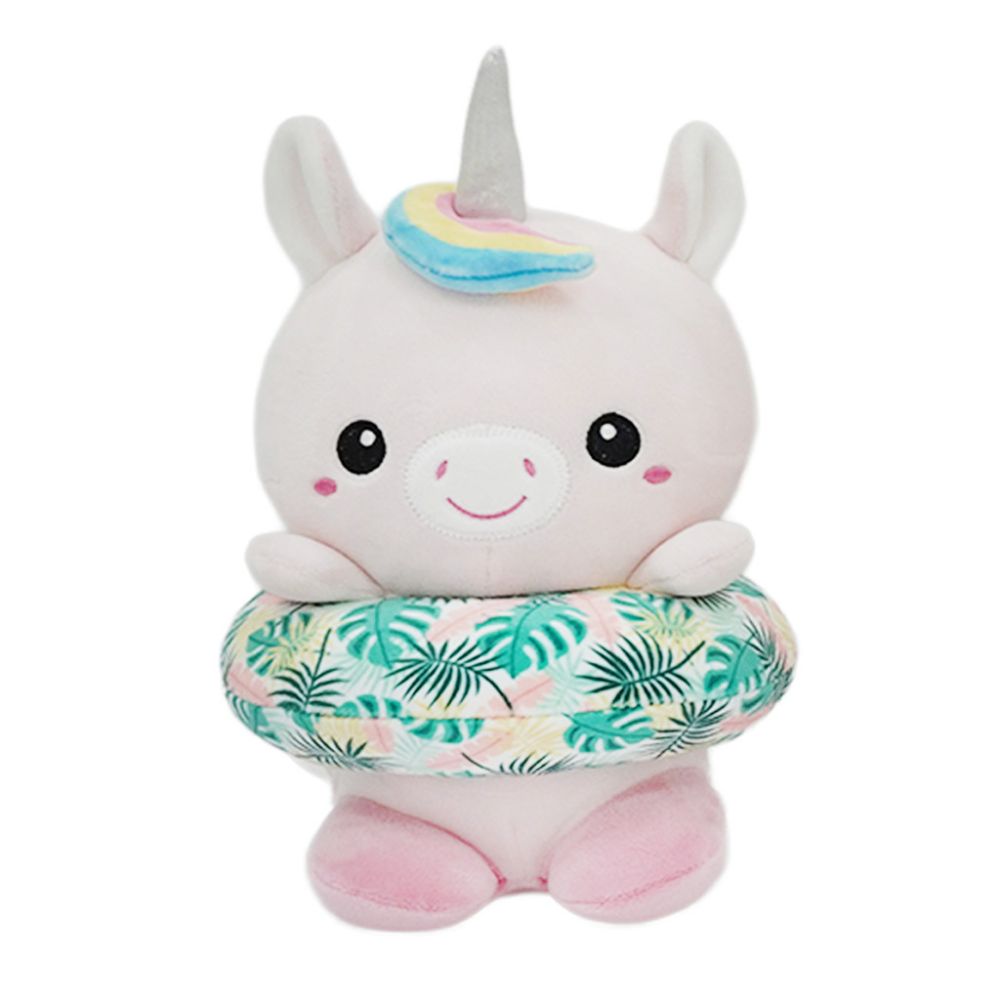 Jucarie de plus, Luna Toys, Squishcuties, Unicorn, 21 cm