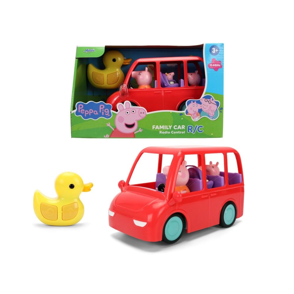 Masina cu telecomanda, Jada, Family Car Peppa Pig