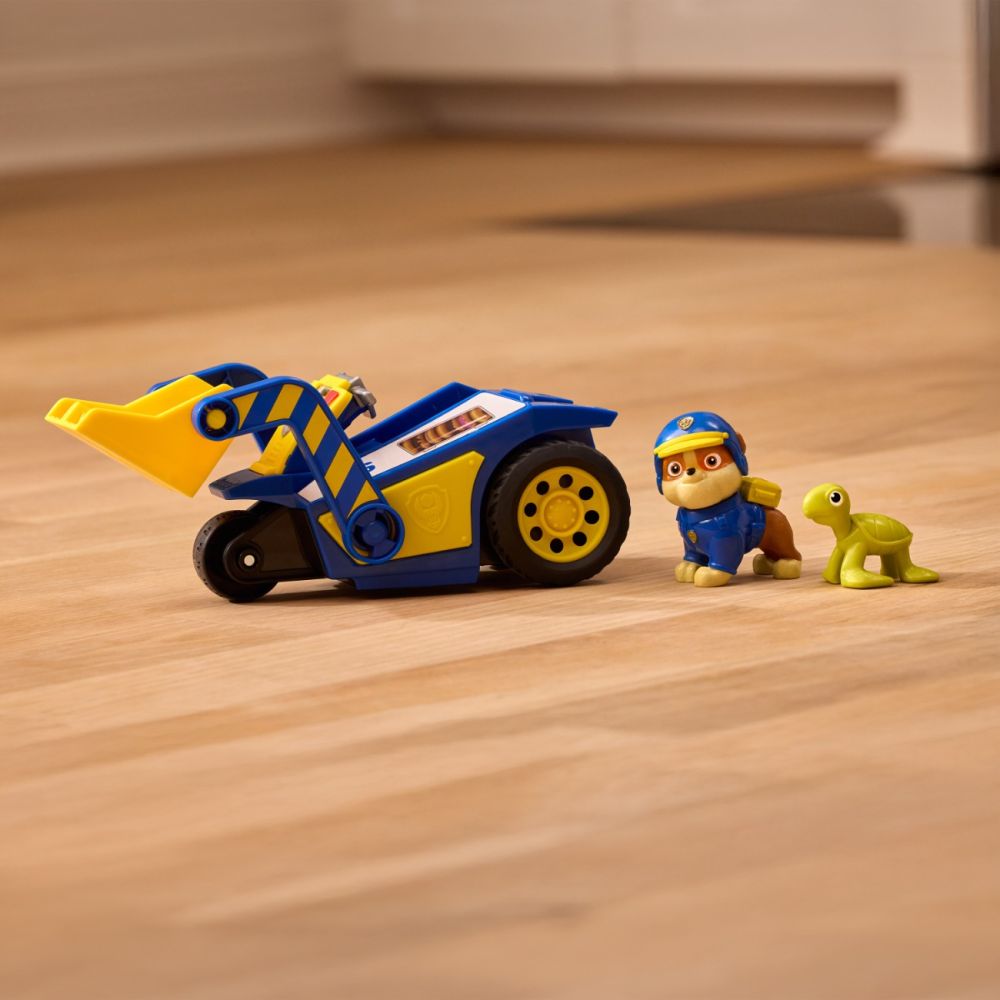 Set de joaca vehicul si figurine, Paw Patrol, Search and Rescue Bulldozer, Rubble, 20156332