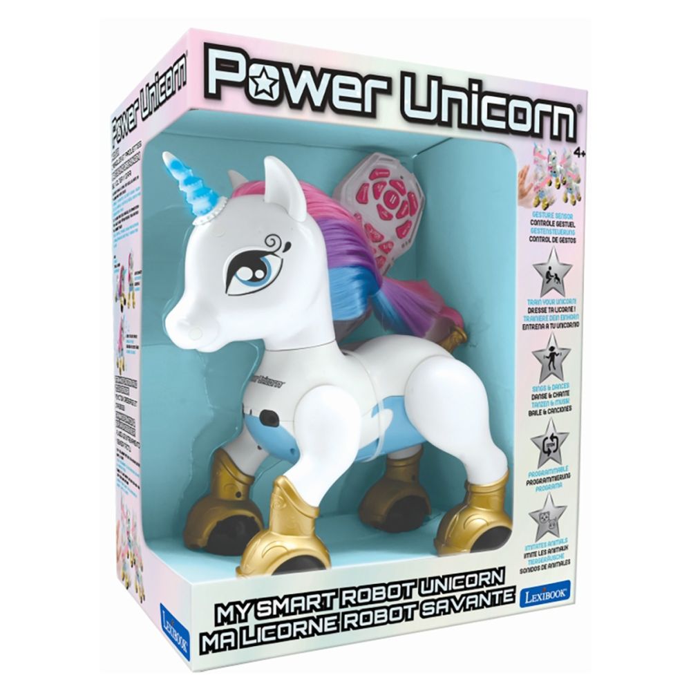 Jucarie robotizata cu telecomanda, Lexibook, My Power Unicorn