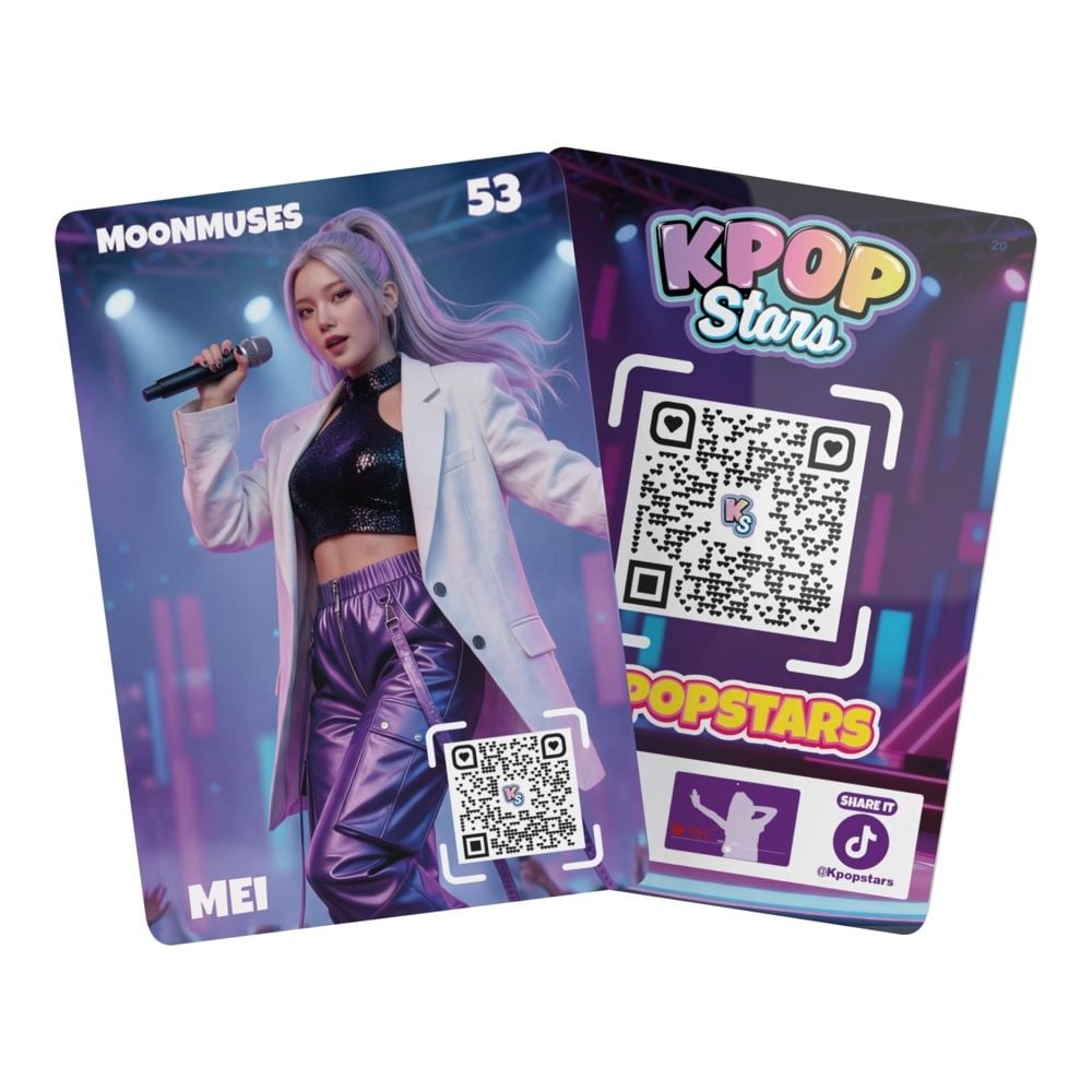 Set 6 carduri foto de colectie, K-Pop Stars