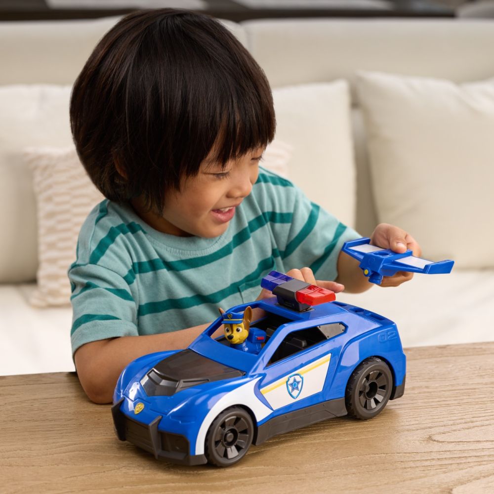 Masina cu figurina, Paw Patrol, Launch and Rescue Cruiser, Chase, 6074962
