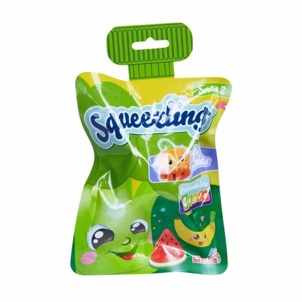 Jucarie de plus surpriza, Squeezlings, S2, 8 cm