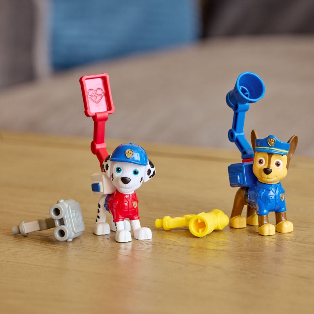 Figurina cu accesorii, Paw Patrol, Search and Rescue, Chase, 20155502