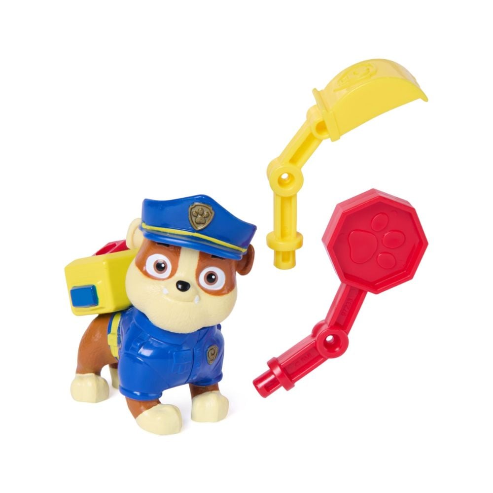 Figurina cu accesorii, Paw Patrol, Search and Rescue, Rubble, 20155504