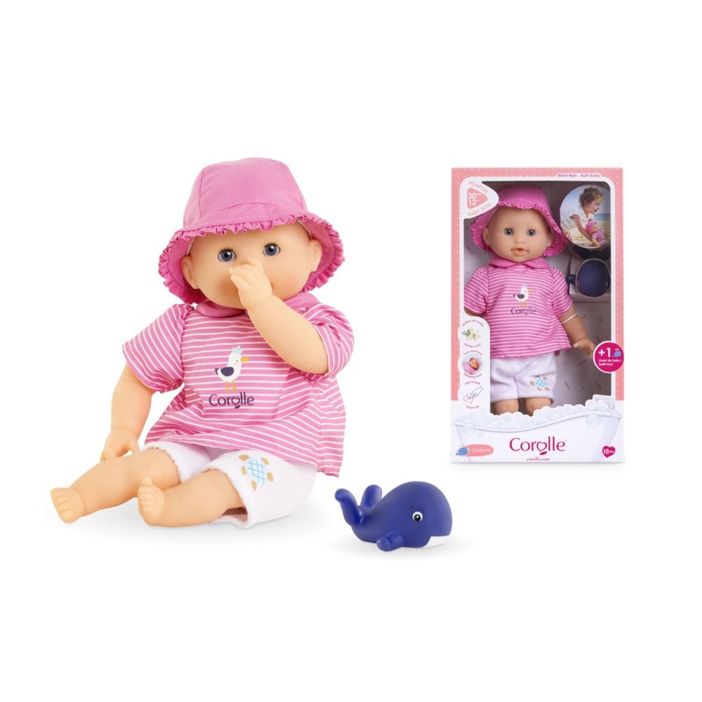 Papusa cu jucarie pentru baie Mon Premier Poupon Corolle, Baby Bath Oceane