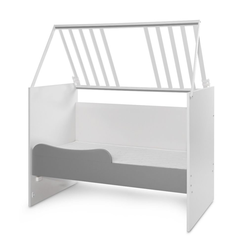 Patut modular multifunctional, Lorelli, 5 configurari diferite, 190 X 72 cm, Multi, White Stone Grey