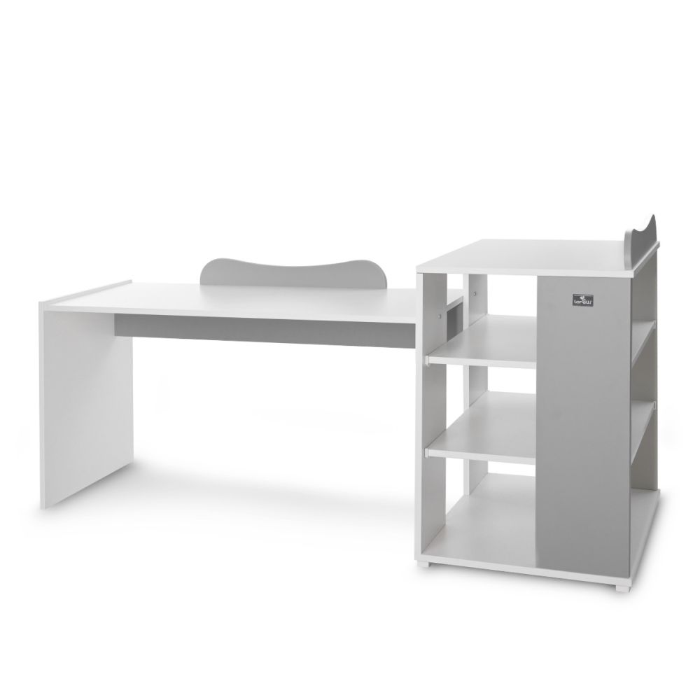 Patut modular multifunctional, Lorelli, 5 configurari diferite, 190 X 72 cm, Multi, White Stone Grey