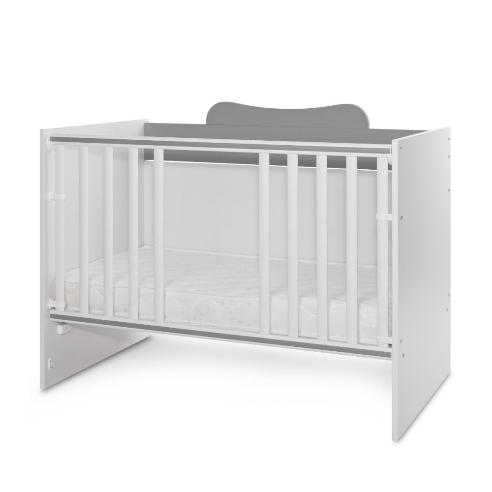 Patut modular multifunctional, Lorelli, 5 configurari diferite, 190 X 72 cm, Multi, White Stone Grey