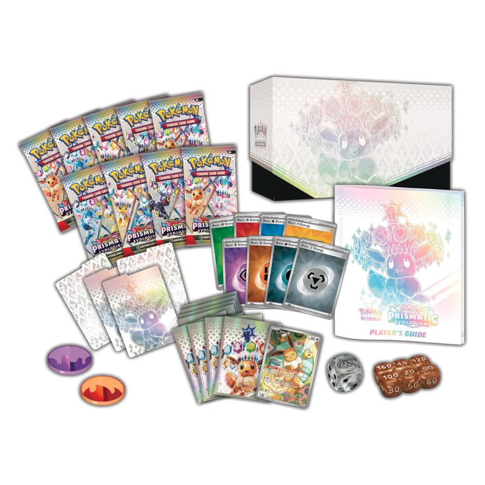 Set carti de joc, Pokemon, SV Prismatic Evolutions, Elite Trainer