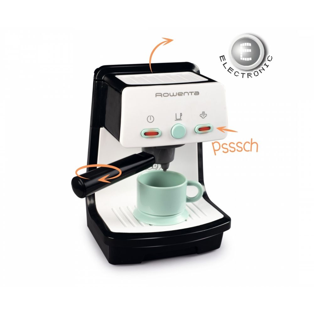Mini aparat de cafea electronic, Smoby, Mini Rowenta