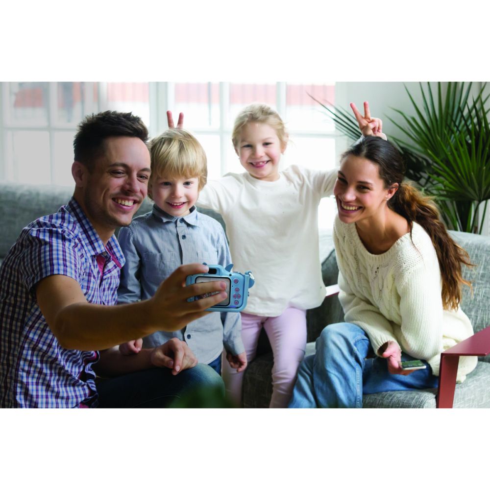 Camera digitala foto-video cu husa, Lexibook, Disney Stitch, 8GB