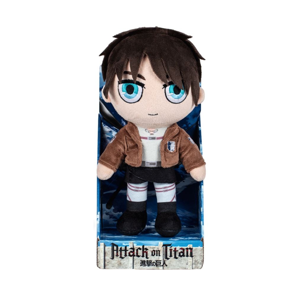 Jucarie din plus Eren Yeager, Attack On Titan, Play by Play, 28 cm