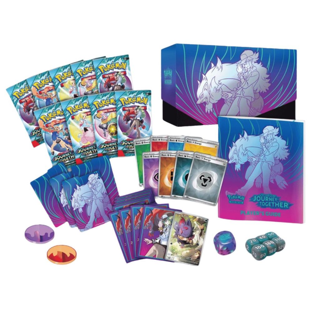 Set cartonase, Pokemon TCG Scarlet & Violet, Journey Together, Elite Trainer Box