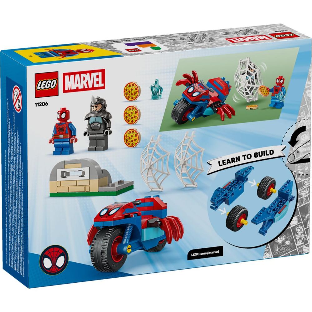 LEGO® Spidey - Spidey pe motocicleta vs Rhino (11206) | Noriel