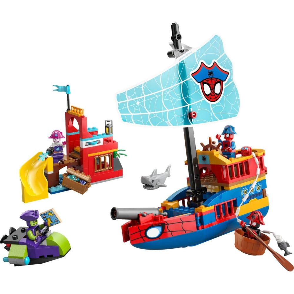 LEGO® Spidey - Corabia de pirati a echipei lui Spidey (11208)