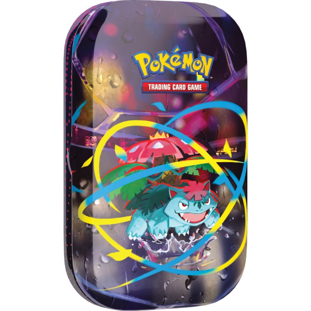 Set carti de joc in cutie Pokemon TCG, Mega Evolution 01 Mini Tins