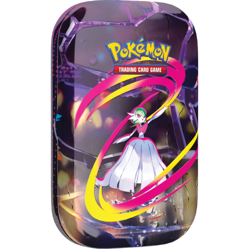 Set carti de joc in cutie Pokemon TCG, Mega Evolution 01 Mini Tins