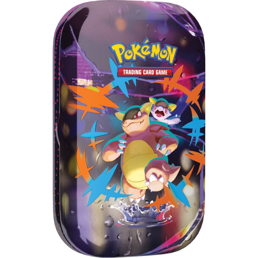 Set carti de joc in cutie Pokemon TCG, Mega Evolution 01 Mini Tins