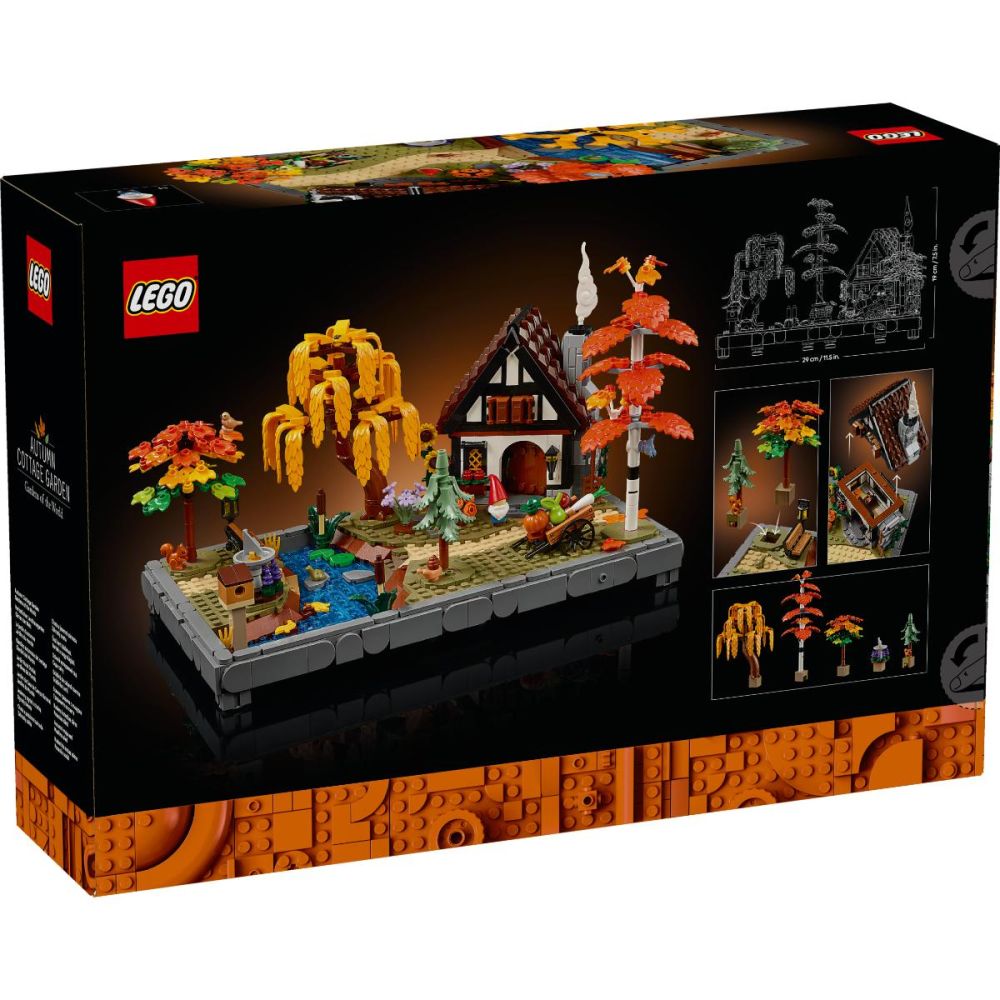 LEGO® Icons - Gradina de cabana toamna (11372)
