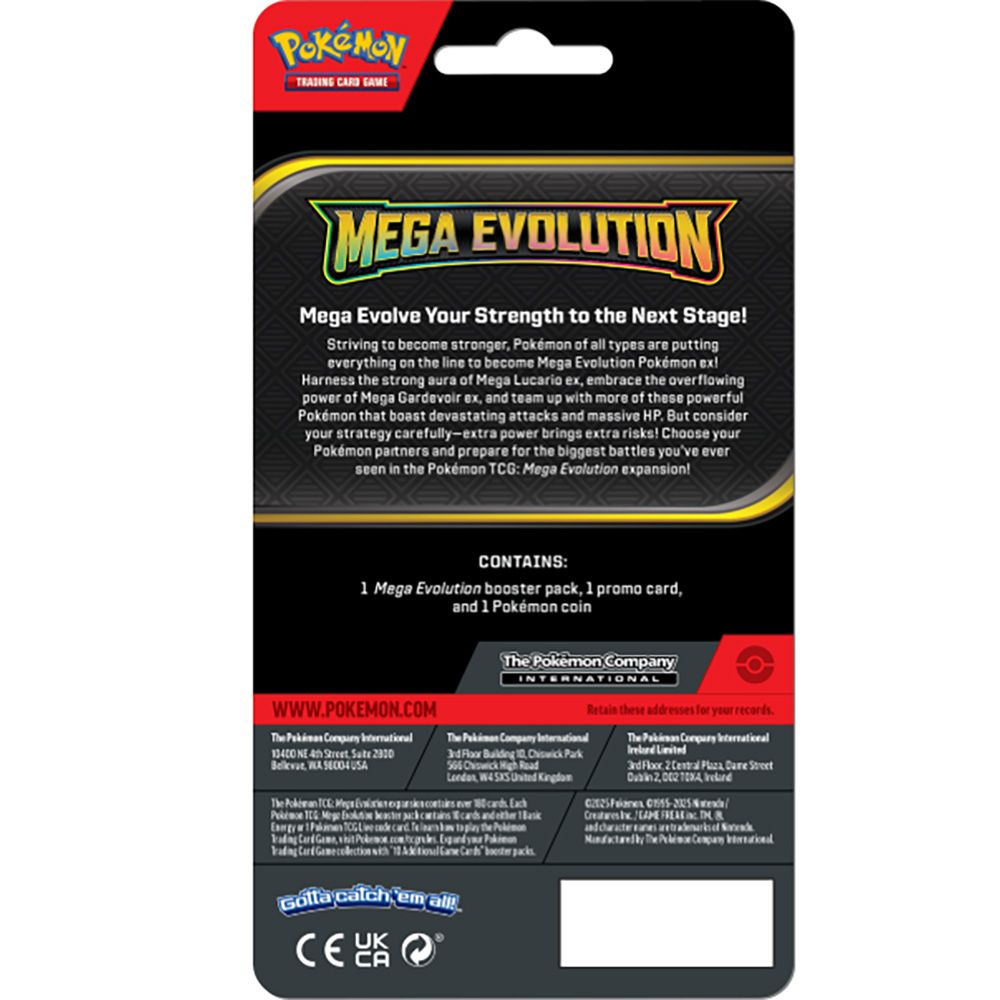 Set carti de joc Pokemon TCG, Mega Evolution 01 Checklane