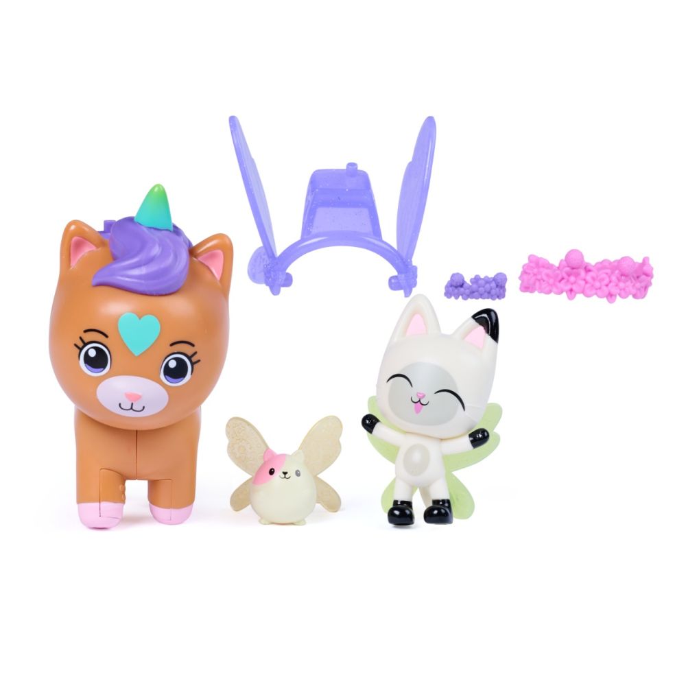 Set de joaca, Gabbys Dollhouse, Fairylandia, Pandy Paws si Kico, 20157354
