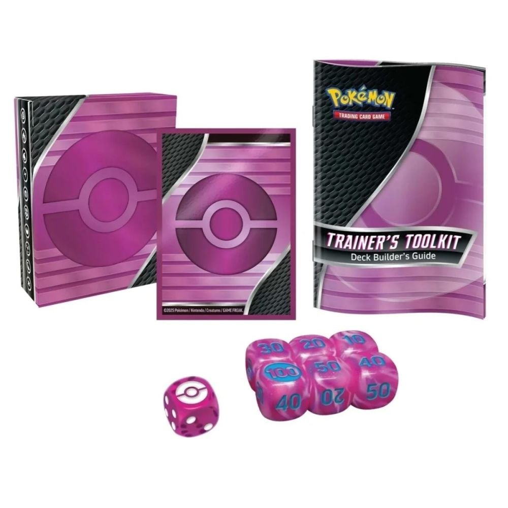 Set cartonase Pokemon TCG, Trainer is Toolkit 2025