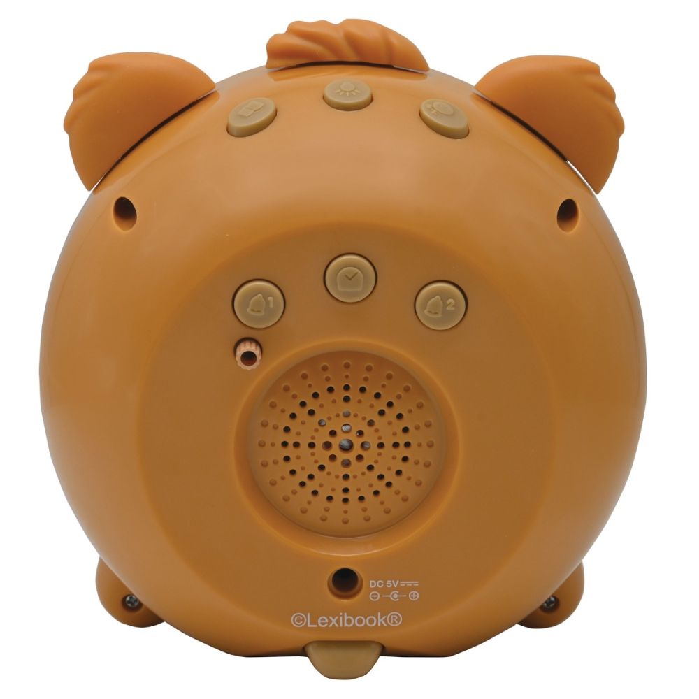 Ceas cu alarma, functie de povestire si lumini, Lexibook, Theo