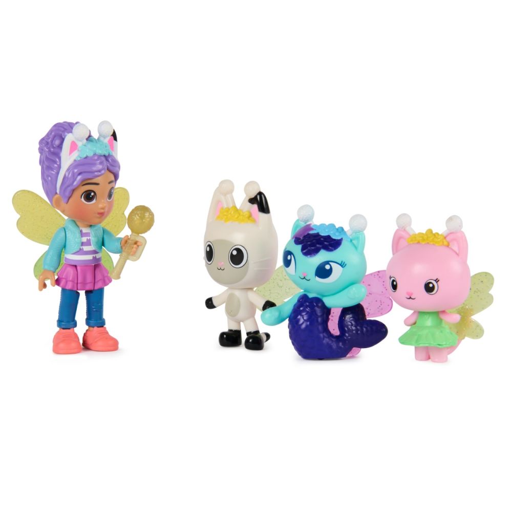 Set de joaca, Gabbys Dollhouse, Fairylandia, Fairy-Riffic Friends, 6076262