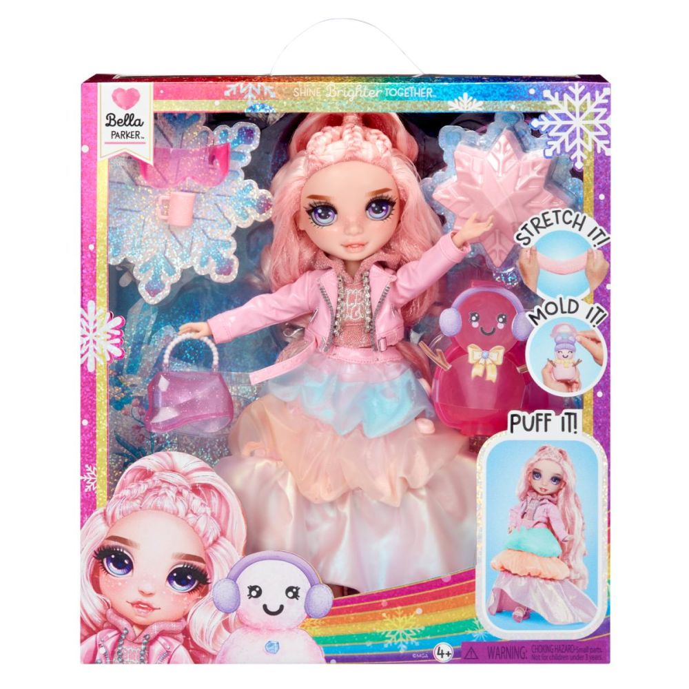 Papusa Rainbow High, Winter Wonderland, Bella, 120827EUC