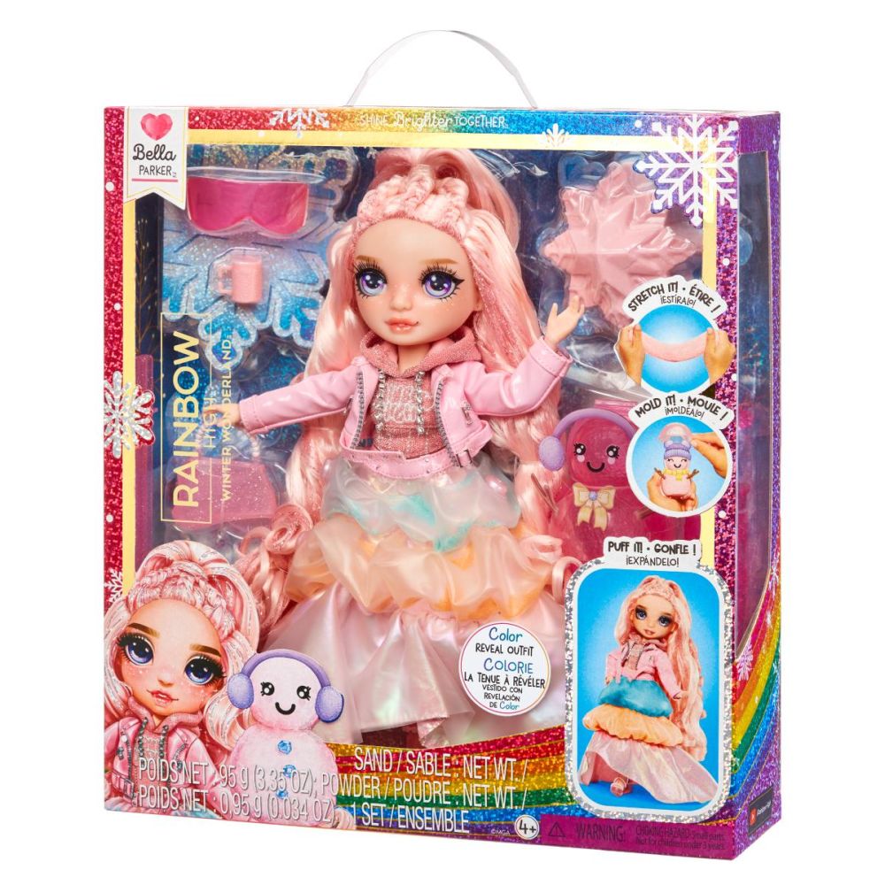 Papusa Rainbow High, Winter Wonderland, Bella, 120827EUC