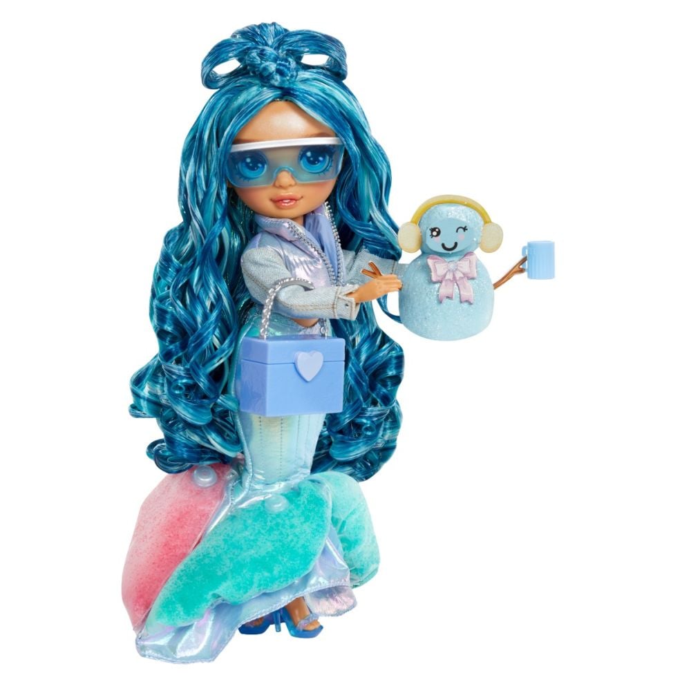 Papusa Rainbow High, Winter Wonderland, Skyler, 120834EUC
