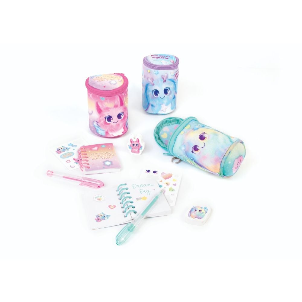Set mini penar cilindric cu accesorii, 3C4G, 5 piese