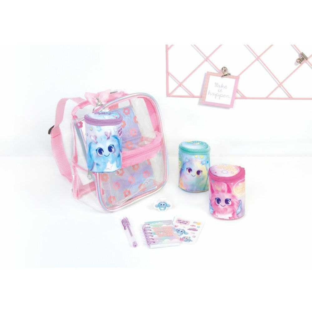 Set mini penar cilindric cu accesorii, 3C4G, 5 piese