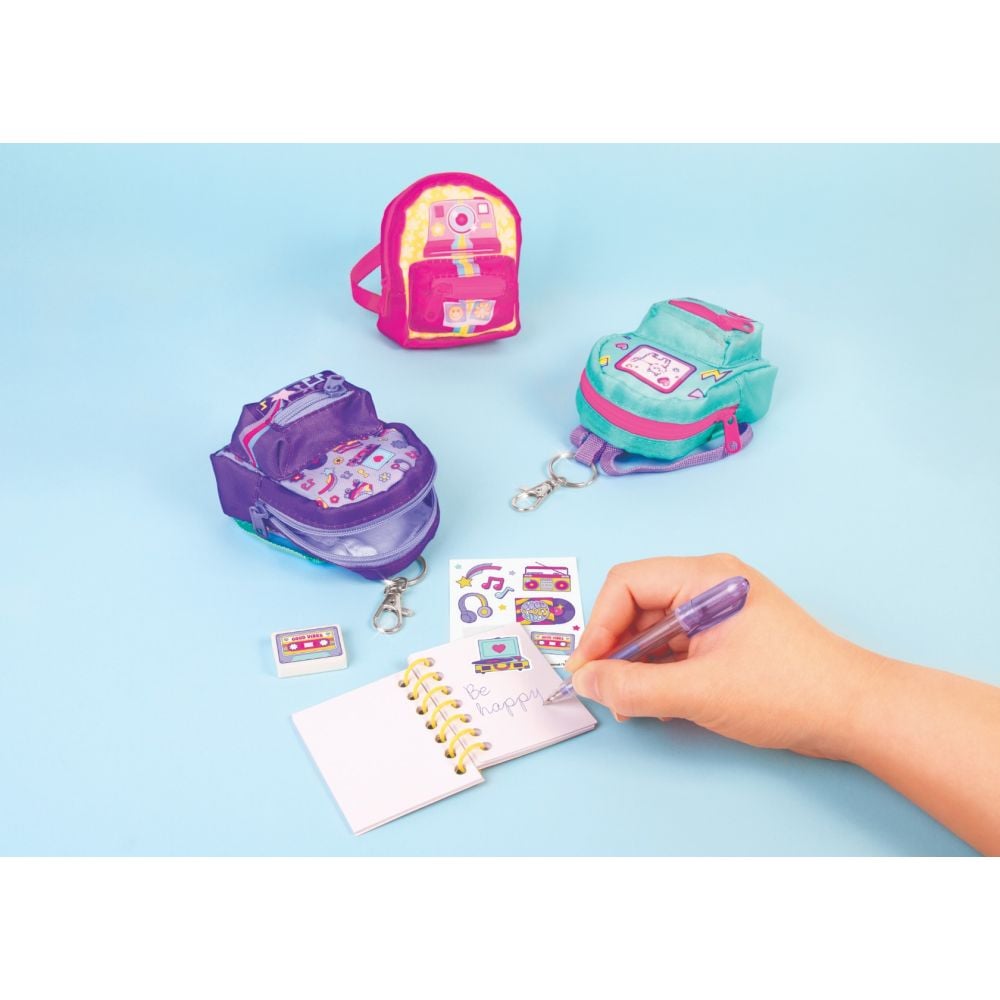 Mini ghiozdan cu accesorii, 3C4G, 5 piese
