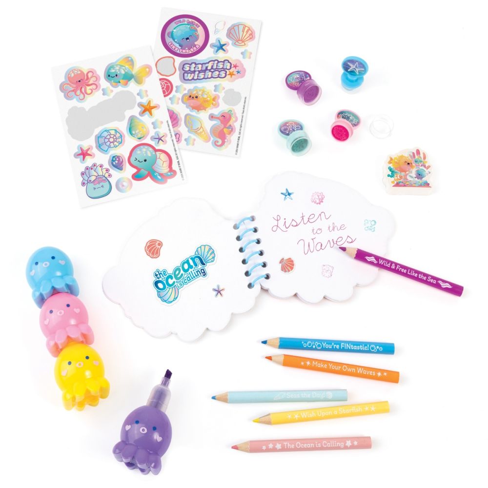 Set pentru desen in ghiozdan, 3C4G, 18 piese