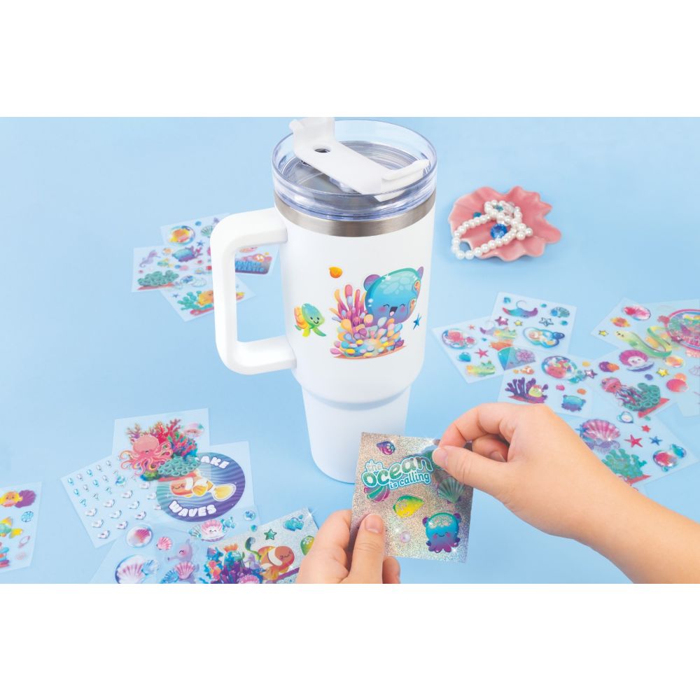Set de stickere, 3C4G, Aquatic Fantasy, 120 piese