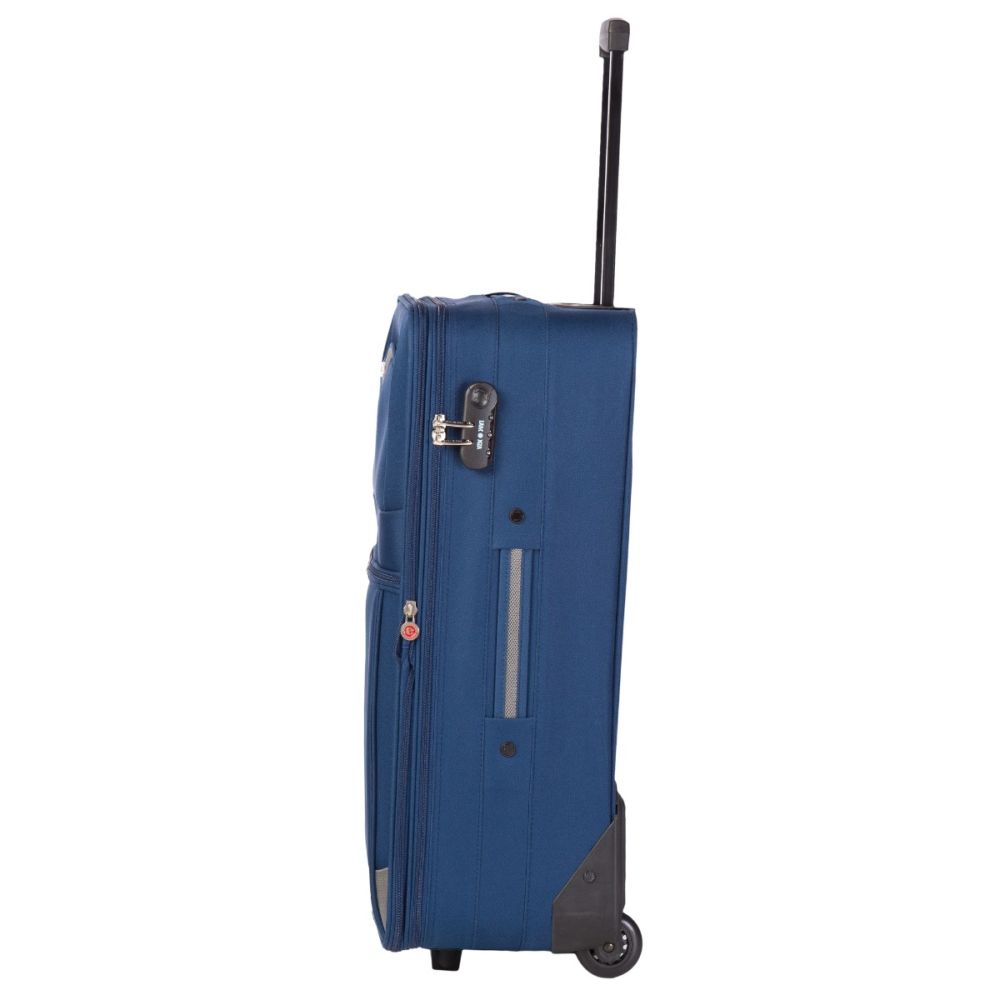 Troler Lamonza Atlanta, albastru, 65 x 41 x 24 cm