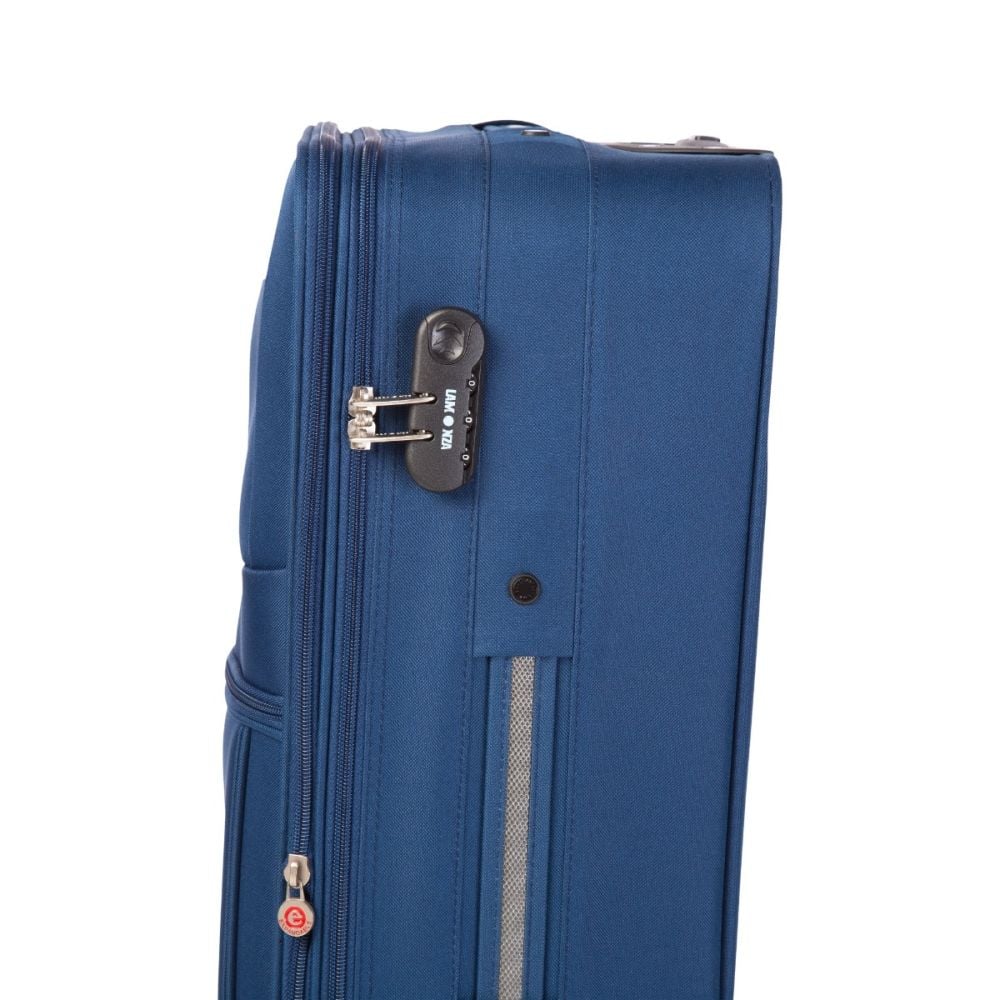 Troler Lamonza Atlanta, albastru, 65 x 41 x 24 cm