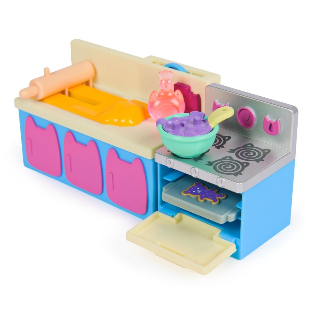 Set de joaca, Gabbys Dollhouse, Fairylandia, Cakey Cats Fairy Kitchen, 20158034